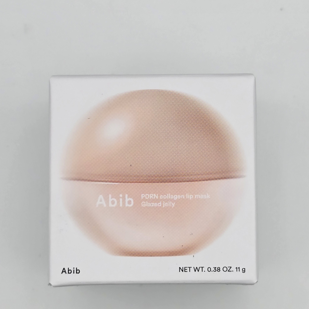 PDRN Collagen Glazed Jelly Lip Mask — Peach Pink